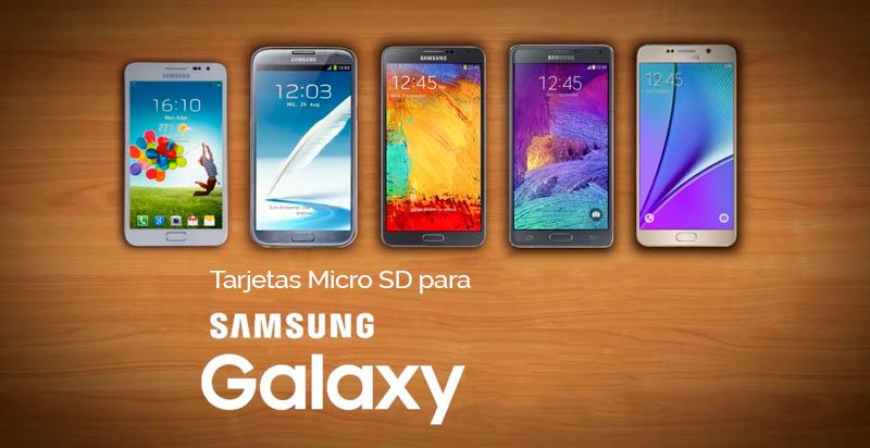 🥇 Estas son las mejores tarjetas Micro SD para Smartphone Samsung Galaxy