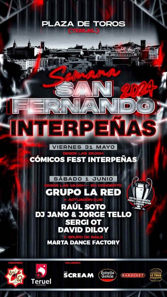 cartel semana san fernando teruel 2024 interpeñas