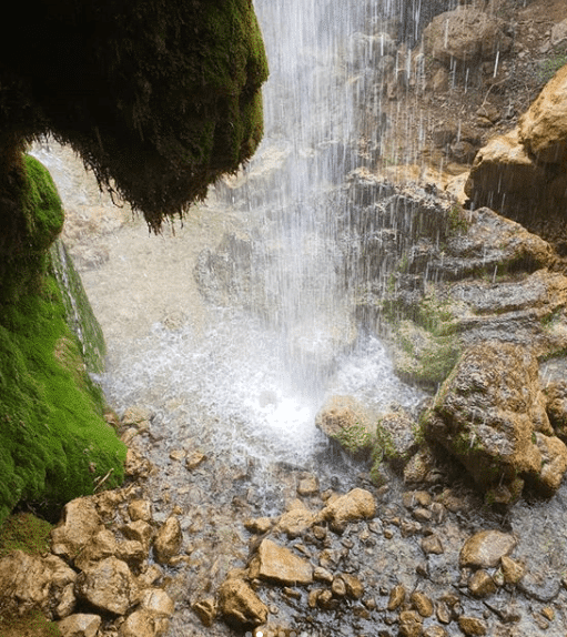 cascada del arquero