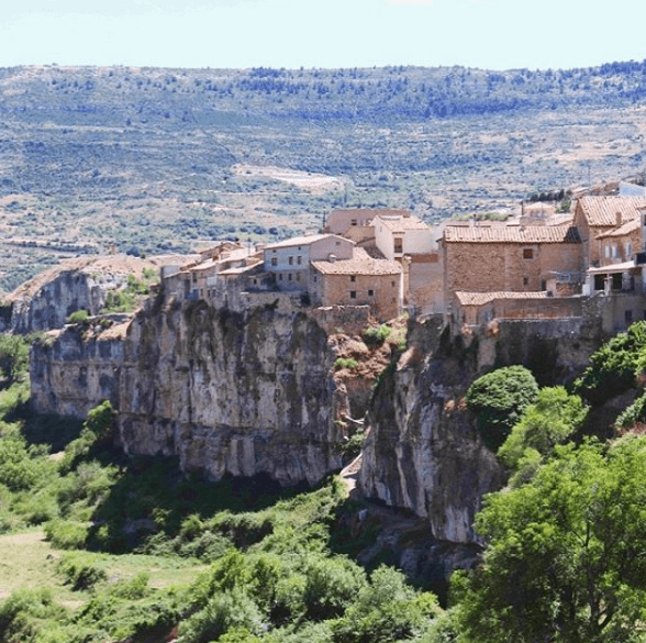 vista general de cantavieja