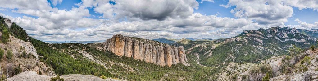 paisaje montaña Matarraña