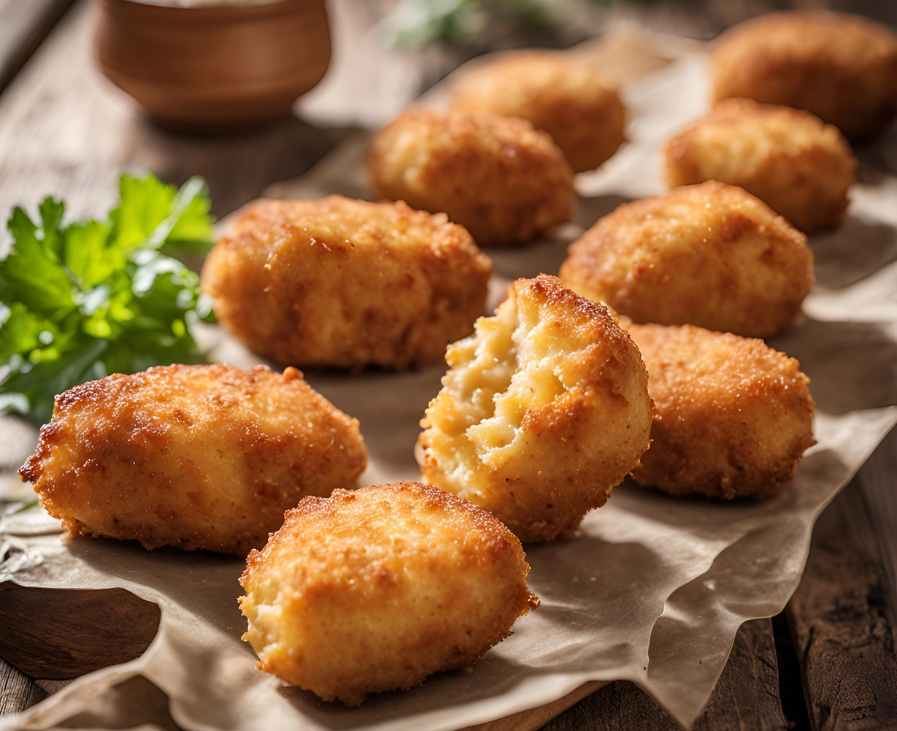 croquetas de pollo caseras